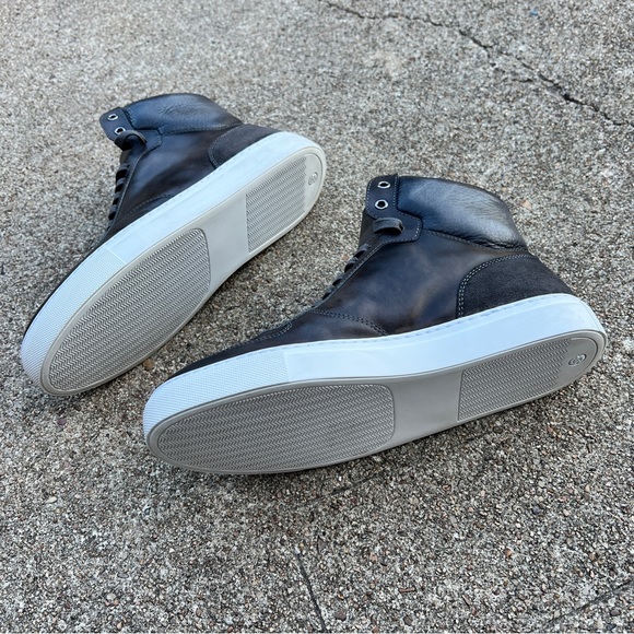 Magnanni Royal Leather High Top Sneaker - Picture 3 of 9